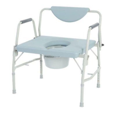 DLX Bariatric Drop Arm Commode