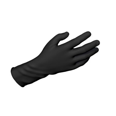 Black Nitrile Exam Gloves