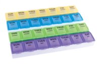 Show product details for Braille Weekly Pill Organizer
