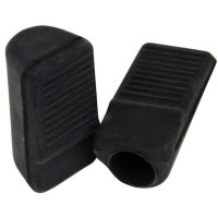 Show product details for Attendant Foot Lift, Black Rubber, fits 7/8" Tubing
