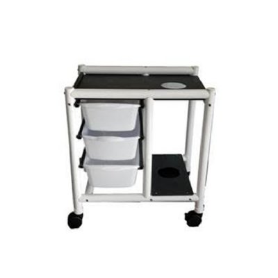 Deluxe New Era Crash Cart with Pull Out Bins