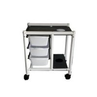 Show product details for Deluxe New Era Crash Cart with Pull Out Bins
