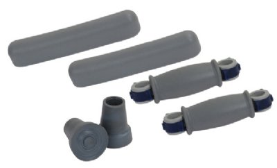 Crutch Accessory Kit - Gray