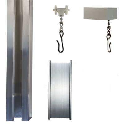 Curtain Track System for 9ft 10in X 6ft Corner