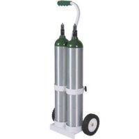 MRI Oxygen Cylinder Cart And Stand