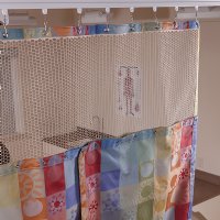 EZE Swap Snap On Hospital Curtain Mesh