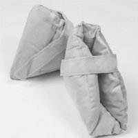 Show product details for Quilted Foot Pillow Ultra Soft-Pair