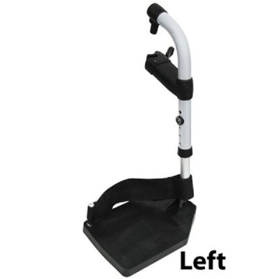 MRI Non-Ferromagnetic Detachable Footrest for Aluminum Wheelchair