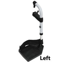 Show product details for MRI Non-Ferromagnetic Detachable Footrest for Aluminum Wheelchair