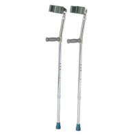 Show product details for Aluminum Deluxe Forearm Crutches