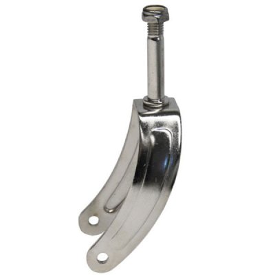 MRI Non-Magnetic Front Fork with Nut, for Standard and HD Wheelchairs