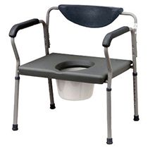 Heavy Duty Commode Chairs & Benches