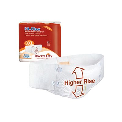 Tranquility HI-Rise Bariatric Briefs