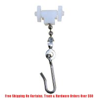 Show product details for Curtain Track Carrier Hook