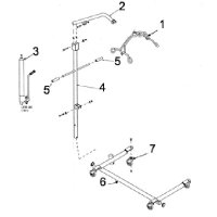 Hoyer Boom Tube Assembly  for Patient Lifter