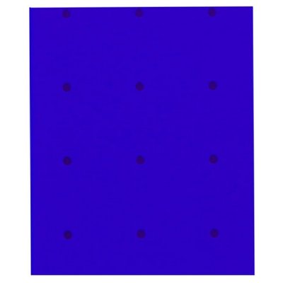 Manosplint Ohio F Perf 1/8" x 18" x 24" 5% Perf Blue/Grey Fabric, 1 sheet