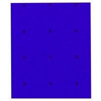 Show product details for Manosplint Ohio F Perf 1/8" x 18" x 24" 5% Perf Blue/Grey Fabric, 1 sheet