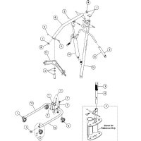 Invacare 5" Rear Caster Set for Patient Lifter