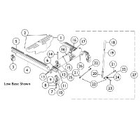 Invacare Flanged Bushing for Patient Lifter