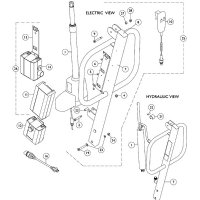 Invacare Mast Only for Electric Patient Lifter