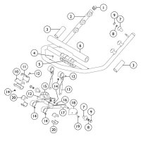 Invacare Handle Bushing for Patient Lifter