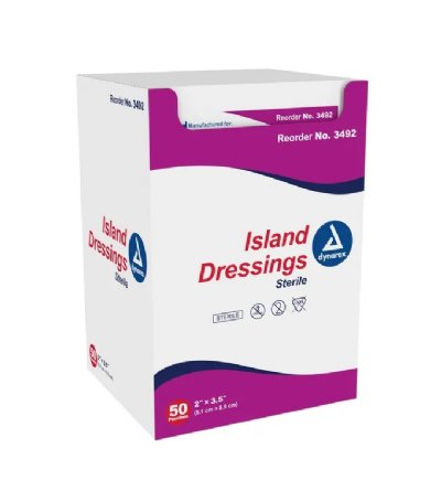 Island Dressings - Sterile - Choose Size