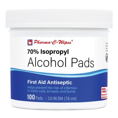 70% Isopropyl Alcohol Pads