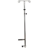 Show product details for MRI Non-Magnetic I.V. Pole For Wheelchair