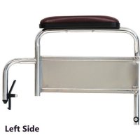 Show product details for MRI Non-Magnetic Desk Length Flip-Back Arm Assembly for 18" Wide Chair