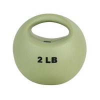 Show product details for CanDo One Handle Medicine Ball - Choose Size