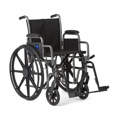 Medline K1 Basic Wheelchair with Desk Arms