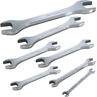 Titanium Wrench Set - Metric