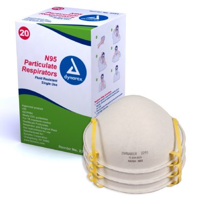 N95 Particulate Respirator Masks - Molded