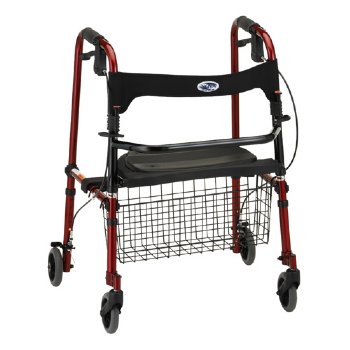 Nova Cruiser De Light Rolling Walker - Red