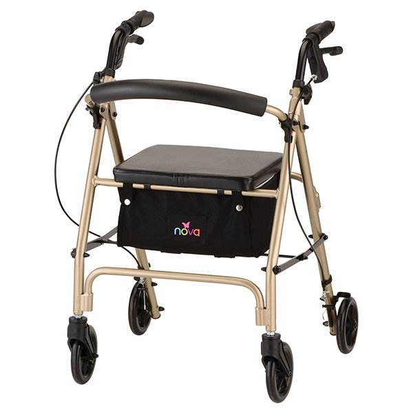 Nova Vibe 6 Rolling Walker/Rollator