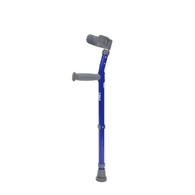 Pediatric forearm crutches, half cuff (pair)