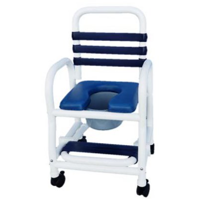 PVC Shower Commode Chair