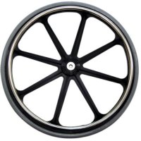 Show product details for 160-950 MRI Non-Magnetic 24" Rear Wheel Complete for 7/16 Axle, 18" to 20" Standard Wheelchairs