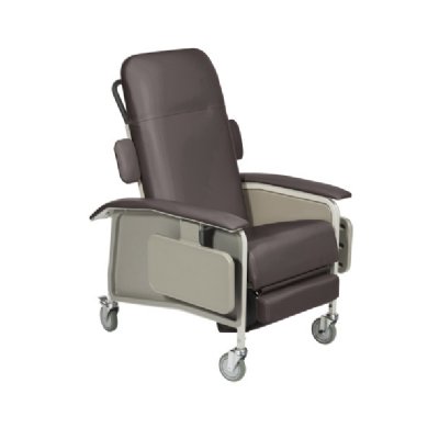 Drive Medical Clinical Care Recliner, Chocolate