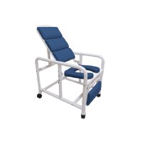 Show product details for Deluxe New Era Infection Control Reclining Shower Chair 20" Internal Width,335 lb. weight capacity