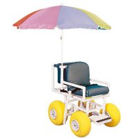 All Terrain PVC Beach Wheelchair