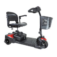 Show product details for Scout Compact 3-Wheel Travel Power Scooter