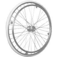 Spoke Wheel with Solid Tire
