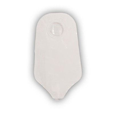 SUR-FIT Natura Urostomy Pouch with 1-sided comfort panel and Accuseal Tap with valve