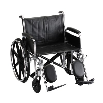 Wheelchair STL 24" DFA ELVT LR