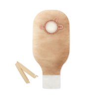 Show product details for New Image Two-Piece Drainable Ostomy Pouch Clamp Closure