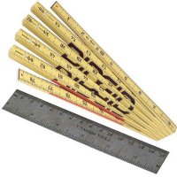 Show product details for Non-Magnetic Titanium/Fiberglass Ruler Set