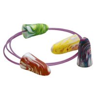 Show product details for Swirl Earplugs with Cord