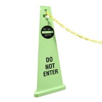 Show product details for "Do Not Enter" Floor Cones Only - Two each