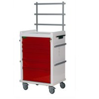 Show product details for MRI Keyed Locking 7 Drawer Cart, with Anesthesia Pkg